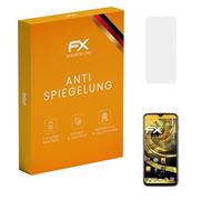 atFoliX Screen Protector compatible with OnePlus 6T Screen Protection Film, anti-reflective and shock-absorbing FX Protector Film (3X)