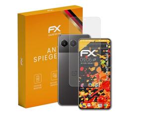 atFoliX Screen Protector compatible with OnePlus Nord 4 Screen Protection Film, anti-reflective and shock-absorbing FX Protector Film (3X)