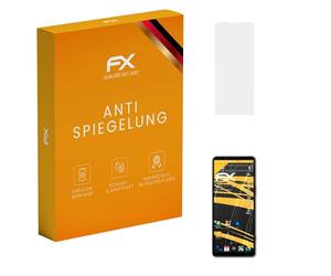 atFoliX Screen Protector compatible with Sony Xperia 1 V Screen Protection Film, anti-reflective and shock-absorbing FX Protector Film (3X)