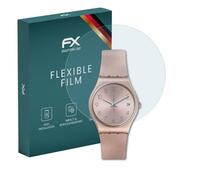 atFoliX Screen Protector compatible with Swatch Pinkbaya Protector Film, ultra clear and flexible FX Screen Protection Film (3X)