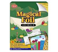 ATFUNSHOP Magical Foil Art Animals in Forest Farm Sea & Birds - No Mess Foil Craft Kit for Kids Ages 4 5 6 7 8 9 Fun Creative DIY Activity, Ideal Birthday Gift for Girls Boys