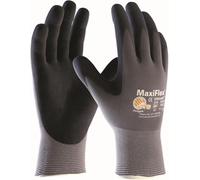 ATG (12 Pairs 34-874 MaxiFlex Ultimate Assembly Gloves 12 x Grey/Black 10