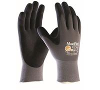 ATG (12 Pairs 34-874 MaxiFlex Ultimate Assembly Gloves 12 x Grey/Black 6