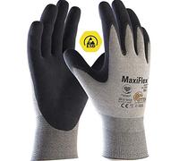 ATG 34-774B MaxiFlex Elite Glove, Size 9, light grey