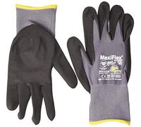 ATG 42-874 MaxiFlex® UltimateTM Glove with Ad-Apt Technology, Grey/Black, Size 10