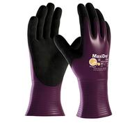 ATG 56-426 MaxiDry® Oil Waterproof Glove - Purple/Black, Size 6