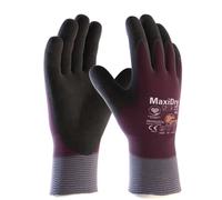 Atg 56-451 MaxiDry Zero Fully Coated Knitwrist NBR Glove (L) Size-9