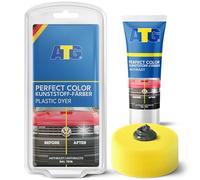 ATG® Grey Trim Restorer & Plastic Dye - Car Trim & Bumper Restorer for Faded Plastic - Grey Plastic Dye for Cars, Dash & Trim - Car Plastic Restorer - 70 g