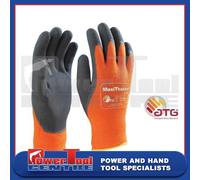 Atg 30-201 MaxiTherm Palm Coated Orange/Black Cold Resistant Gloves - Size 10