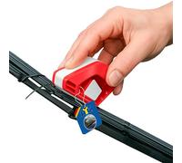 ATG® Wiper Blade Restorer & Cutter Tool - Revive Streak-Free Windscreen - Universal Trimmer for Rubber Edges - Quick DIY Fix in Minutes - Compact, Durable, Glovebox Essential