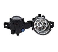 ATGCBCAUF Car Fog Lights For R&enault For Clio For Grandtour For Koleos For Master 3 For Laguna 2 White/Yellow Fog Lights Fog Lamp Assembly Car Front Bumper Fog Light(2Pcs Yellow LED)