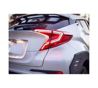 ATGCBCAUF Car Styling Taillights For Toyota For CHR 2017 2018 Led Tail Lights Fog Lamp Rear Lamp DRL Brake Park Signal Lights(Red)