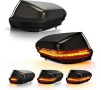ATGCBCAUF Fender Side Turn Signal Light 2Pcs For VW For Crafter LED Dynamic Side Mirror Light Turn Signal Blinker Lamp Car Accessories 2006-2021 (Black)