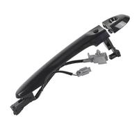 ATGCBCAUF Sliding Outer Door Handle LHD RHD Front Door Handle O/S Driver Right Side Keyless Entry for Nissan for Juke 2010 2011 2012 2013-2019 80644-3WC2A 80640-3WC2A(Without Hole)