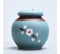 ATGQBCF Animal Urn Ceramic Pet Ash Urns Dog Cat Small Animals Mouse Rabbits Fish Funeral Memorial Holder Pot Funerary Ashes Holder Caskets Pets Memorials(1)