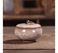 ATGQBCF Animal Urn Ceramics Ash Urn Sealed Cremation Funeral Ashes Keepsake Small Animals Pet Dog Cat Memorial Suitable Home Fireplaces Burial 23871 Pets Memorials(G,S)