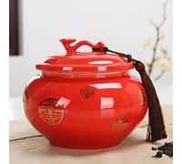 ATGQBCF Animal Urn For Dogs Cats Ashes Keepsake Memorial Box Funeral Set Burial Urns For Cremated Remains Ash Vial Adult Funeral Urn Pet Cat And Dog Urn 66035 Pets Memorials(Red,14x18cm)