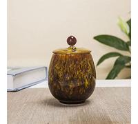 ATGQBCF Animal Urn For Dogs Cats Ashes Keepsake Memorial Box Funeral Set Burial Urns For Cremated Remains Ash Vial Adult Funeral Urn Pet Cat And Dog Urn 66356 Pets Memorials(Yellow)