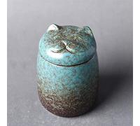 ATGQBCF Animal Urn For Dogs Cats Ashes Keepsake Memorial Box Funeral Set Burial Urns For Cremated Remains Ash Vial Adult Funeral Urn Pet Cat And Dog Urn 49767 Pets Memorials(Green)