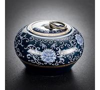 ATGQBCF Animal Urn Urn Funeral Ashes For Human Cremation Pet Ashes Keepsake Memory Pal Ashes Ceramic Urns Casket For Dog Cat Bird Pets Memorials(2)