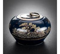 ATGQBCF Animal Urn Urn Funeral Ashes For Human Cremation Pet Ashes Keepsake Memory Pal Ashes Ceramic Urns Casket For Dog Cat Bird Pets Memorials(1)
