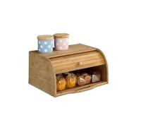 ATGQBCF Earring Jewellery Box With Drawer Kitchen Shelf Dustproof Bread Box Bamboo Snacks Sundries Storage Boxs Solid Wood(35 * 20 * 20cm) Ring Box(Type-A)