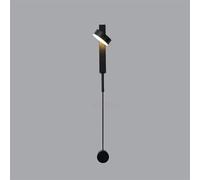 ATGQBCF Home Indoor Wall Sconce Living Room Bedside Study Light Decor Modern Lamps Minimalist Rotation Dimming Switch Indoor Wall Lights(A,Nature White(3500-5500K))