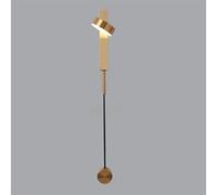 ATGQBCF Home Indoor Wall Sconce Living Room Bedside Study Light Decor Modern Lamps Minimalist Rotation Dimming Switch Indoor Wall Lights(B,Nature White(3500-5500K))