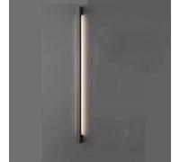 ATGQBCF Modern and Simple Nordic One Line Wall Lamp Living Room Bedroo Indoor Atmosphere Handle Creative Strip Linear Indoor Wall Lights(Cool White 5500-7000K,100X3)