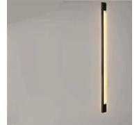 ATGQBCF Modern and Simple Nordic One Line Wall Lamp Living Room Bedroo Indoor Atmosphere Handle Creative Strip Linear Indoor Wall Lights(Cool White 5500-7000K,120x3)