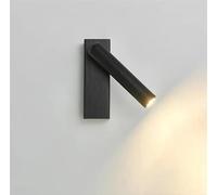 ATGQBCF Wall Lights Luxury Metal Wall Light Reading TV Background Sconce Bedroom Bedside Study Corridor Stair Decor Spot Lamp Indoor Wall Lights(A,Cool White(5500-7000K))