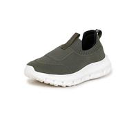 ATHCO Drift Memory Foam Comfort Shoes for Men Running Walking Training Gym Jogging Sneakers Athletic Slipon Flexible Lightweight Everyday Sports Casual Extra Soft Fitness, Olive Leaf for Me Leaf It To