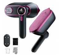 Athebalove Clothes Steamer for Clothes, Garment Handheld Iron for Efficient Wrinkle Removal, Compact and Portable Travel Steamer Iron with LED Display & 6 Mode for Home, Travel, Office Use