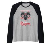 Atheism | Anti-Christ | I'm Going to Hell in Every Religion Raglan Baseball Tee