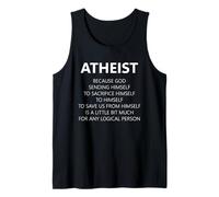 Atheism Funny Atheist Anti-Religion Tank Top