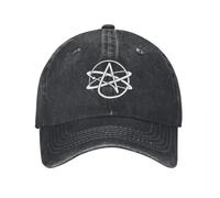 Atheism No Religion Atheist Personalized Retro Denim Washed Baseball Caps for Women Cowboy Hats Hiking Womens Trucker Cap Cotton，for All Seasons