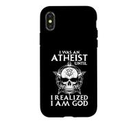 Atheism Religion I Was Atheist Until I Realized I'm God Case for iPhone X/XS