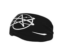Atheist Atom Symbol Headbands Sports Headbands Moisture Wicking Workout Headband Sweatband Headbands Running Headband