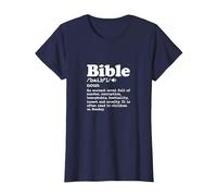Atheist Bible Definition Atheism Agnostic Pagan T-Shirt, Women, Navy Blue, XX-Large
