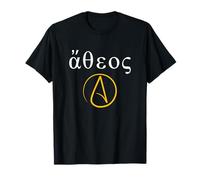 Atheist Greek Alphabet Anti-Religion Atheism T-Shirt