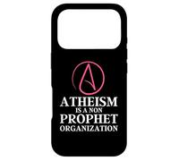 Atheist Present, Atheism is a Non Prophet Organization Funny Case for iPhone 17 Pro