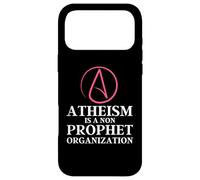 Atheist Present, Atheism is a Non Prophet Organization Funny Case for iPhone 17 Pro Max
