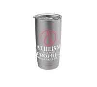 Atheist Present, Atheism is a Non Prophet Organization Funny Stainless Steel Insulated Tumbler
