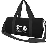 Atheist Republic Symbol Travel Luggage Duffel Bag Sports Rolling Foldable Duffel Bag, Black