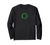 Atheist Symbol - Green Circle - International Atheist Day Long Sleeve T-Shirt