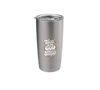 Atheist There is No God Only Science Stainless Steel Insulated Tumbler