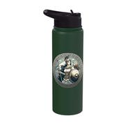 Athena Ancient Gr oddess of War and Wisdom Stainless Steel Insulated Water Bottle