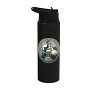 Athena Ancient Gr oddess of War and Wisdom Stainless Steel Insulated Water Bottle