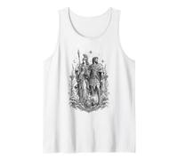 Athena and Odysseus Greek Mythology Warrior Goddess Artwork Tank Top