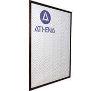 Athena Dark Mahogany Thin Premium Wood Picture Frame A1-59.4 x 84 cm A1 Frame - Photo Frame - A1 Frame Mahogany with Clear Styrene Sheet & Wall Mounted Hook - 84 x 59.4 cm